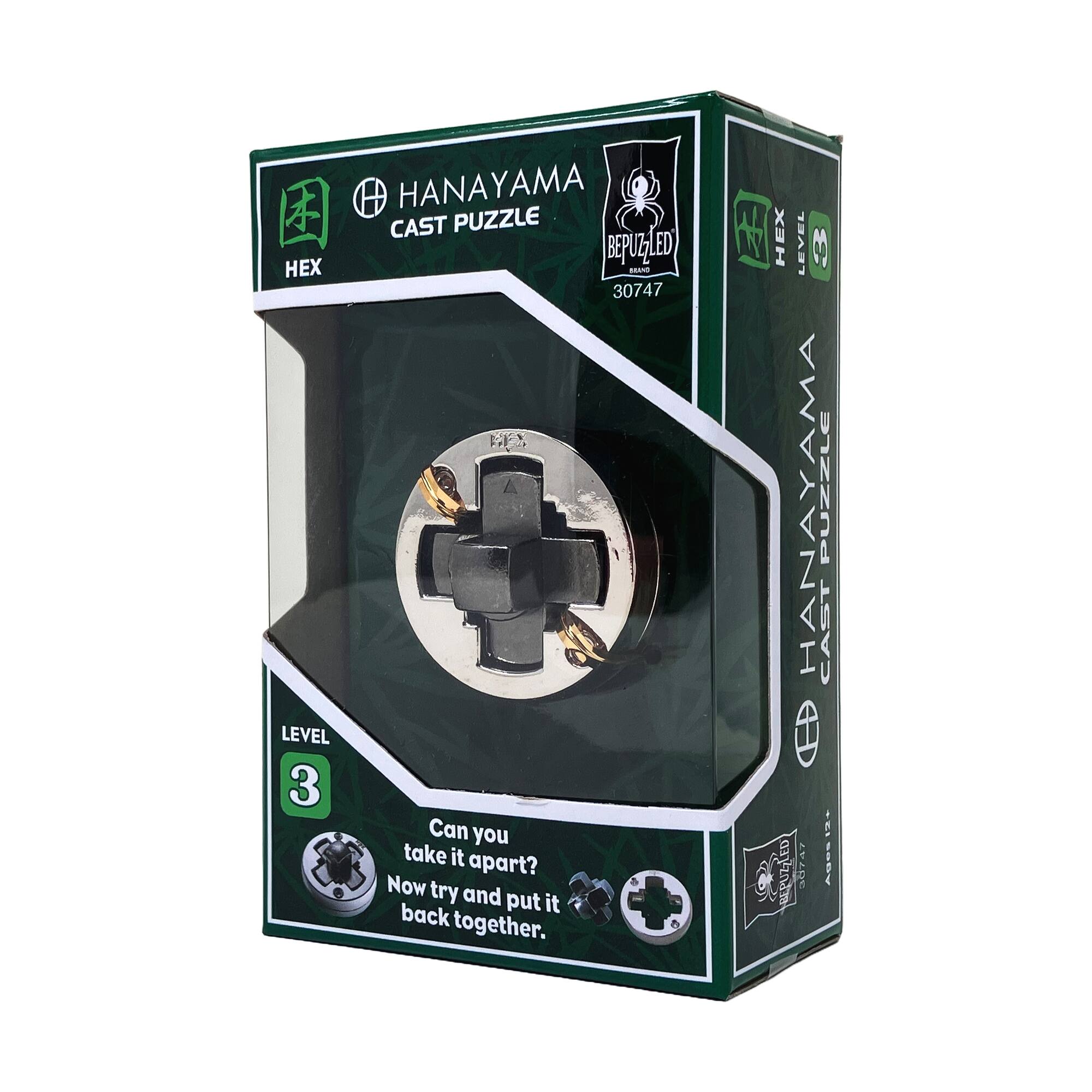 Hanayama Level 3 Cast Puzzle - Hex